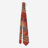 Jahr des Drachen Necktie Krawatte (Rückseite)