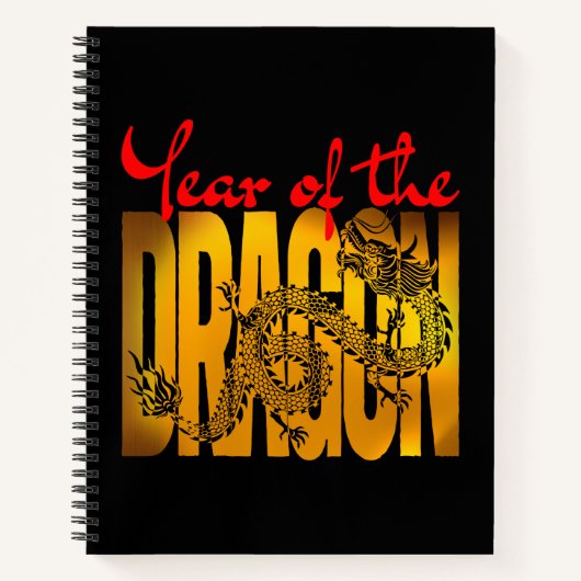 Jahr des Drachen Notizblock (Vorderseite)