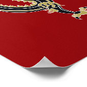 Jahr des Drachen Poster (Ecke)