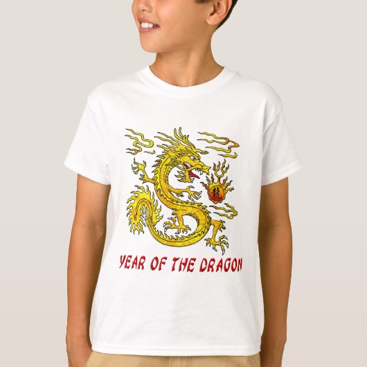 Jahr des Drachen T-Shirt (Vorderseite)