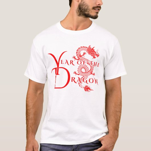Jahr des Drachen T-Shirt (Vorderseite)