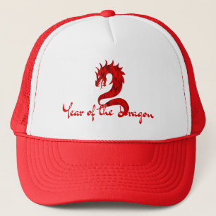 JAHR DES DRACHEN TRUCKERKAPPE