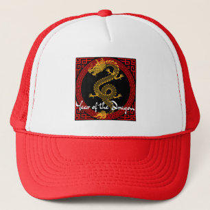 Jahr des Drachen Truckerkappe