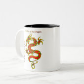 Jahr des Drachen Zweifarbige Tasse (Vorderseite Links)