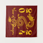 Jahr des Drachengolds Wandteppich (Vorderseite (Horizontal))