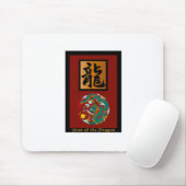 Jahr des Drachenrechtecks Mousepad (Mit Mouse)