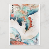 Jahr des Dragon 2024 - DNM-Postkarten Postkarte (Vorderseite)