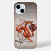 Jahr des Dragon Chinesisch Zodiac Art iPhone Fall Case-Mate iPhone Hülle (Rückseite)