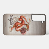 Jahr des Dragon Chinesisch Zodiac Art iPhone Fall Samsung Galaxy Hülle (Rückseite (Horizontal))