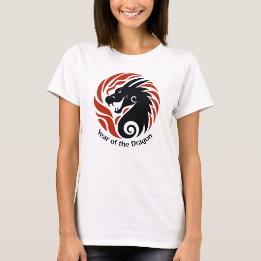 Jahr des Dragon Tee Shirt T - Shirt (Vorderseite)