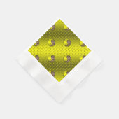 Jahr des Erd-Affen Serviette (Ecke)