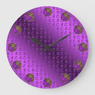 Jahr des Erd-Schweins Große Wanduhr