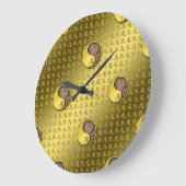 Jahr des Erddrachen Große Wanduhr (Winkel)