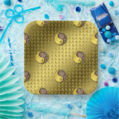 Jahr des Erddrachen Pappteller (Party)