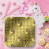 Jahr des Erddrachen Pappteller (Party)