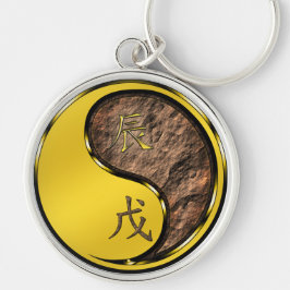 Jahr des Erddrachen Schlüsselanhänger