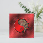 Jahr des Erden Tiger Karte (Stehend Vorderseite)