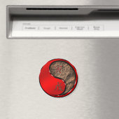Jahr des Erden Tiger Magnet (In Situ (Geschirrspüler))