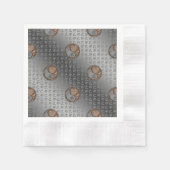 Jahr des Erdkaninchens Serviette (Vorderseite)