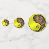 Jahr des Erdmondes Konfetti (Vorderseiten)