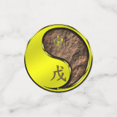 Jahr des Erdmondes Konfetti (Klein Vorderseite)