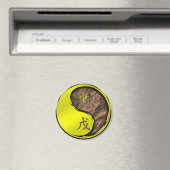 Jahr des Erdmondes Magnet (In Situ (Geschirrspüler))