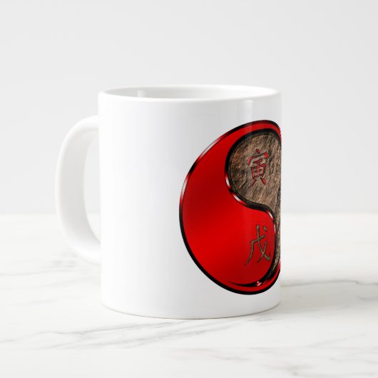 Jahr des Erdtigers Jumbo-Tasse (Vorderseite Links)