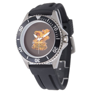 Jahr des Feuerpferds 2026 Armbanduhr