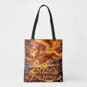 Jahr des Feuerpferds 2026 Tasche (Vorderseite)