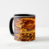 Jahr des Feuerpferds 2026 Tasse (Vorderseite Links)