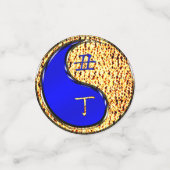 Jahr des Feuers Konfetti (Klein Vorderseite)