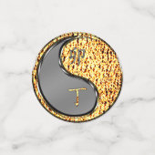 Jahr des Feuerwehrkaninchens Konfetti (Klein Vorderseite)