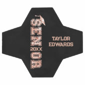 Jahr des Fotos Glitzer Fußball (Flach)