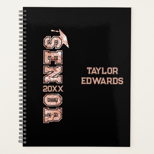 Jahr des Fotos Glitzer Planer (Vorderseite)