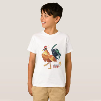 Jahr des Hahns, chinesisches Schriftzeichen, T-Shirt