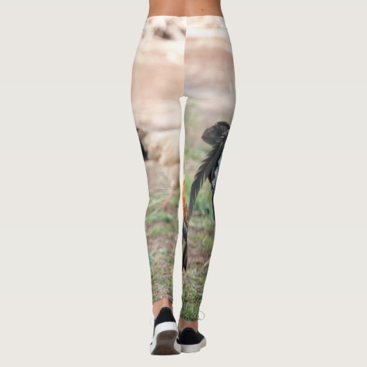 Jahr des Hahns Leggings (Rückseite)