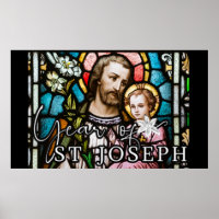 Jahr des hl. Josef Festglases Religiöser Jesus