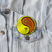 Jahr des Holzaffens Button (Beispiel)