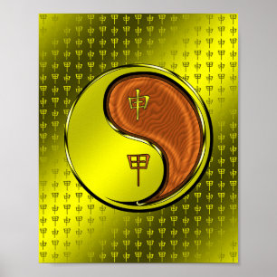 Jahr des Holzaffens Poster