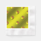 Jahr des Holzaffens Serviette (Vorderseite)