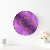 Jahr des Holzboars Große Wanduhr (Zuhause)