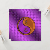 Jahr des Holzboars Karte (Vorderseite/Rückseite Beispiel)