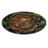 Jahr des Holzdrachen 2024 Schneidebrett (Ecke)