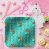 Jahr des Holzhundes Pappteller (Party)