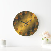 Jahr des Holzpferdes Große Wanduhr (Zuhause)