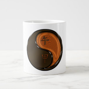 Jahr des Holzpferdes Jumbo-Tasse