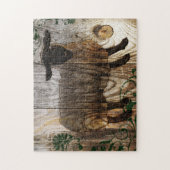 Jahr des Holzschafs Puzzle (Vertikal)