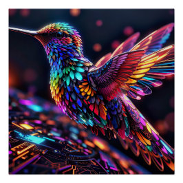 Jahr des Hummingvogels: Eine monatliche Reise Poster