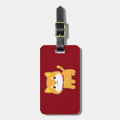 Jahr des Hundes Gepäckanhänger (Vorderseite vertikal)