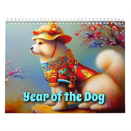 Jahr des Hundes Kalender (Titelbild)